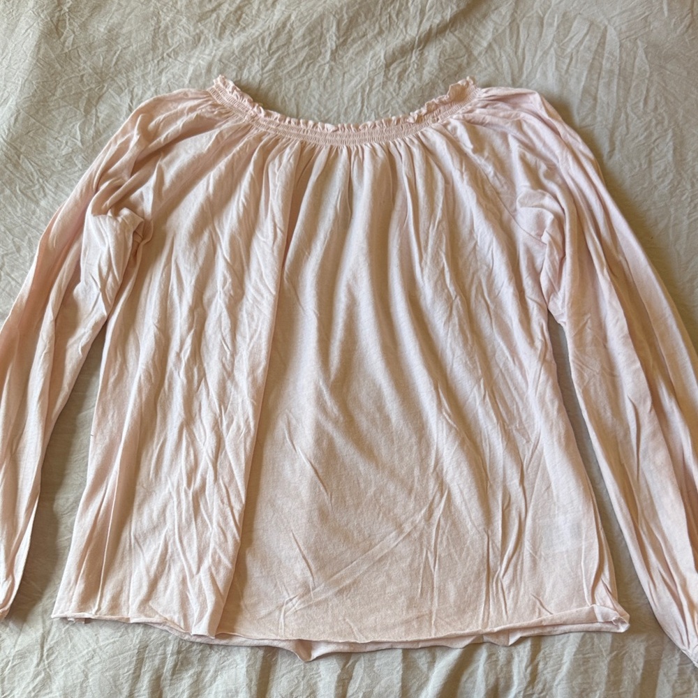Chic Light Pink Women's Blouse